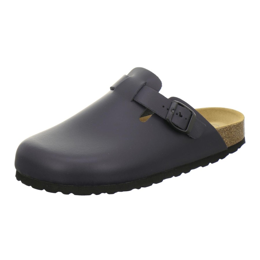 Herren AFS-Schuhe | Clogs Herren Leder Navy