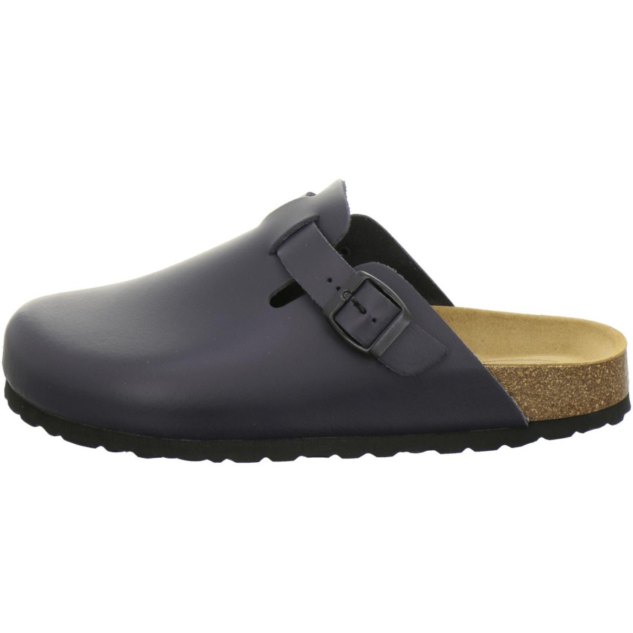 Herren AFS-Schuhe | Clogs Herren Leder Navy