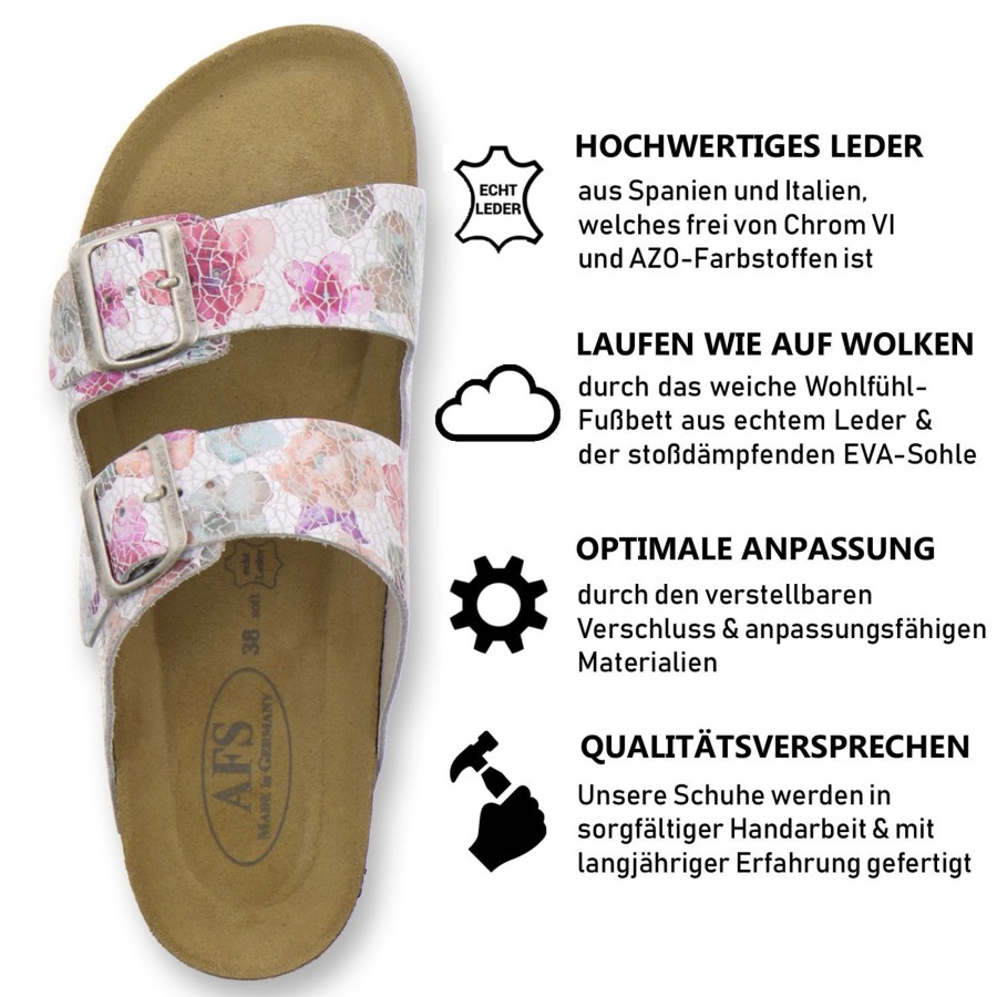 Frauen AFS-Schuhe | Pantoletten Damen Zweischnaller Hawaii