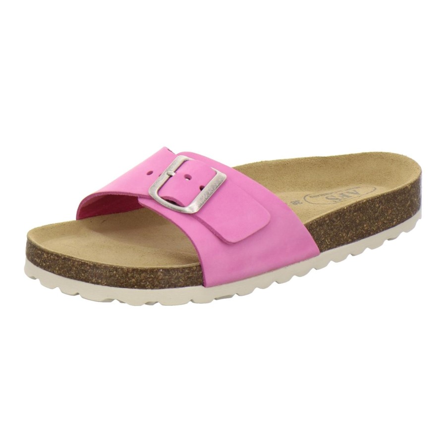 Frauen AFS-Schuhe | Modische Pantoletten Damen Fuchsia