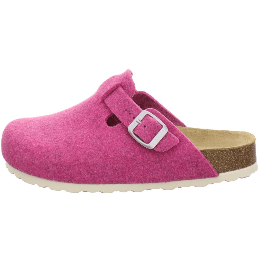 Frauen AFS-Schuhe | Filz Hausschuhe Damen Pink