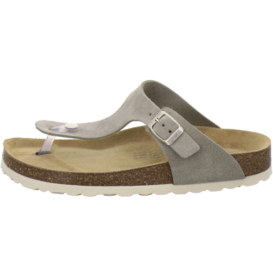 Frauen AFS-Schuhe | Zehensteg Sandalen Damen Antilope