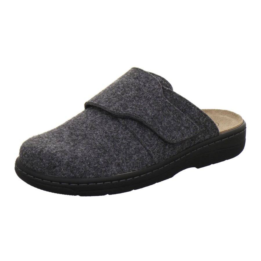 Herren AFS-Schuhe | Filz Hausschuhe Herren Stone