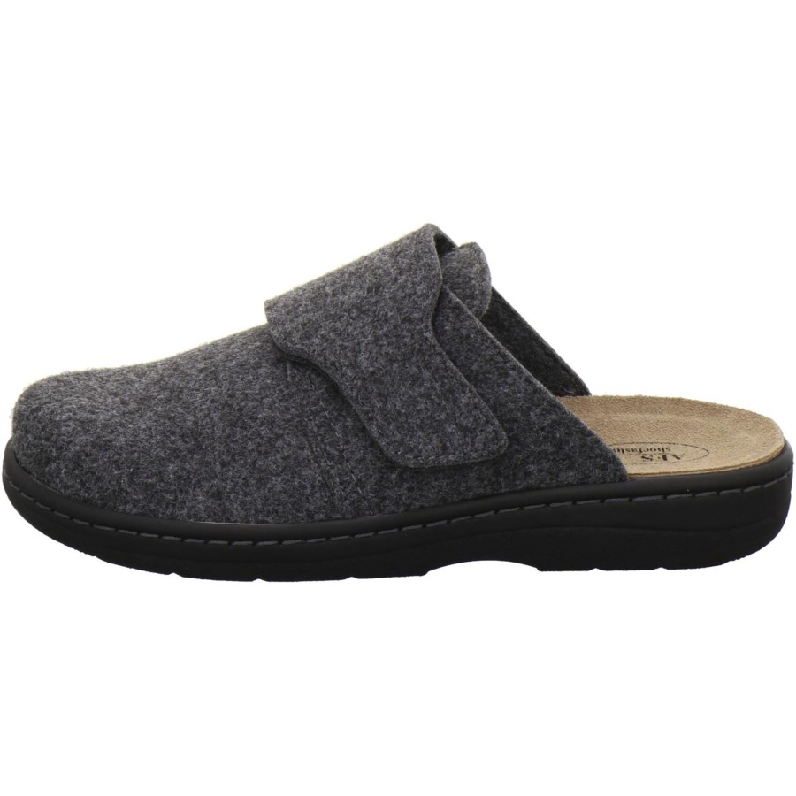 Herren AFS-Schuhe | Filz Hausschuhe Herren Stone