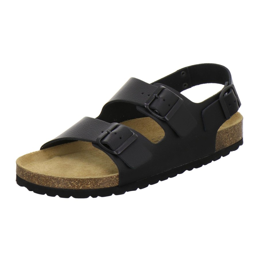 Herren AFS-Schuhe | Sandalen Herren Leder Schwarz