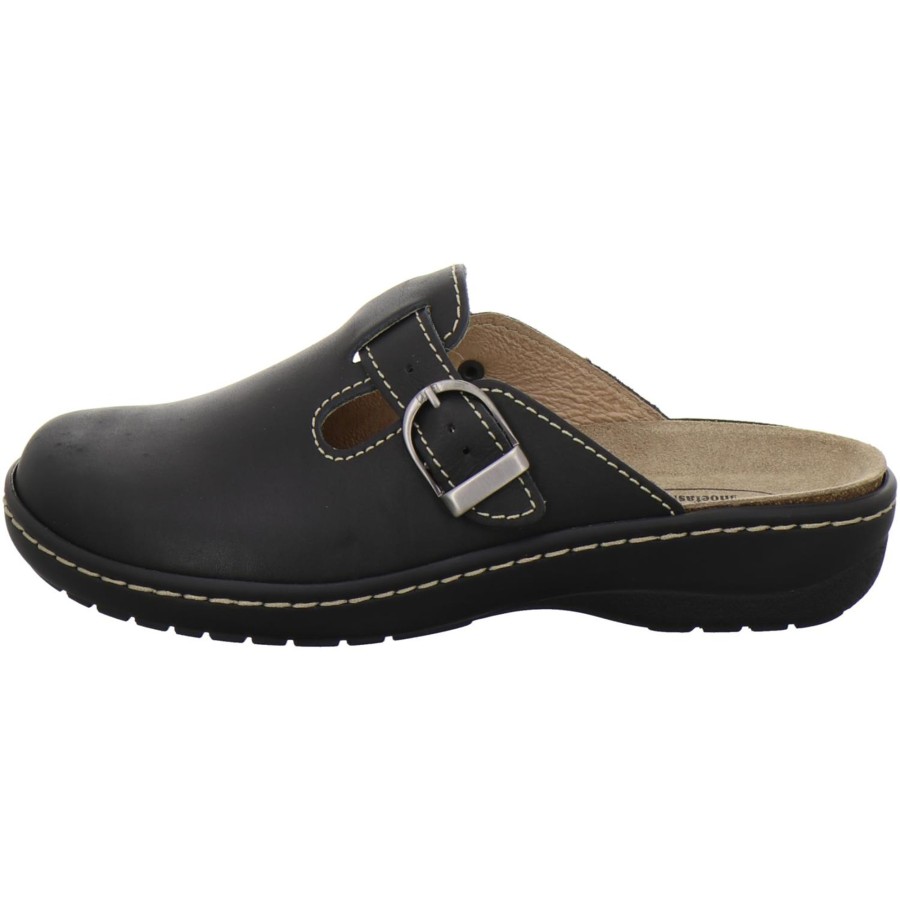 Frauen AFS-Schuhe | Clogs Damen Wechselfusbett Schwarz