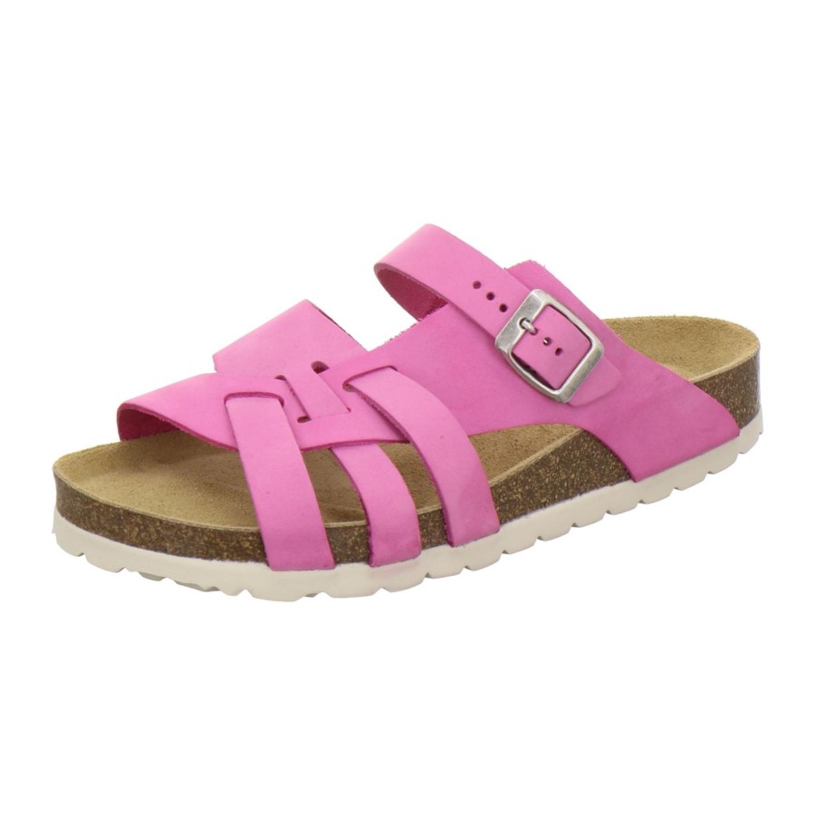 Frauen AFS-Schuhe | Pantoletten Damen Kralle Fuchsia