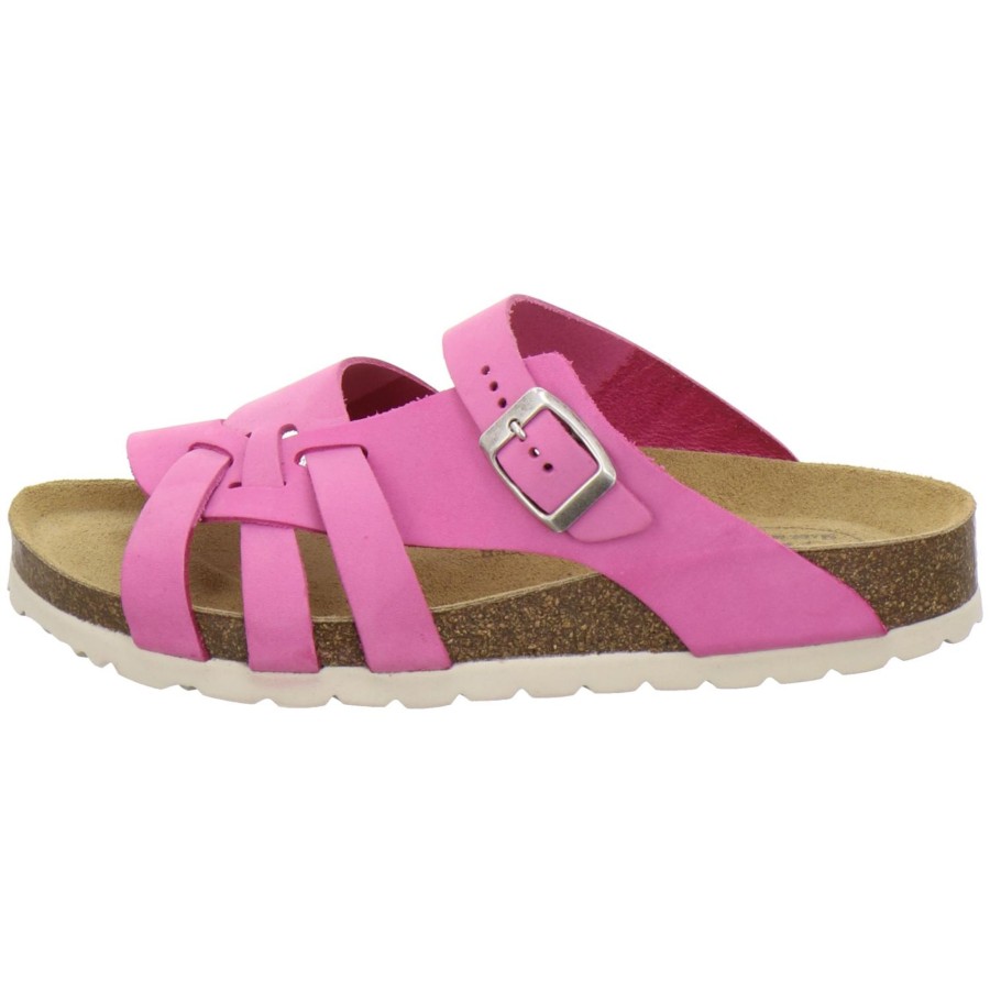 Frauen AFS-Schuhe | Pantoletten Damen Kralle Fuchsia