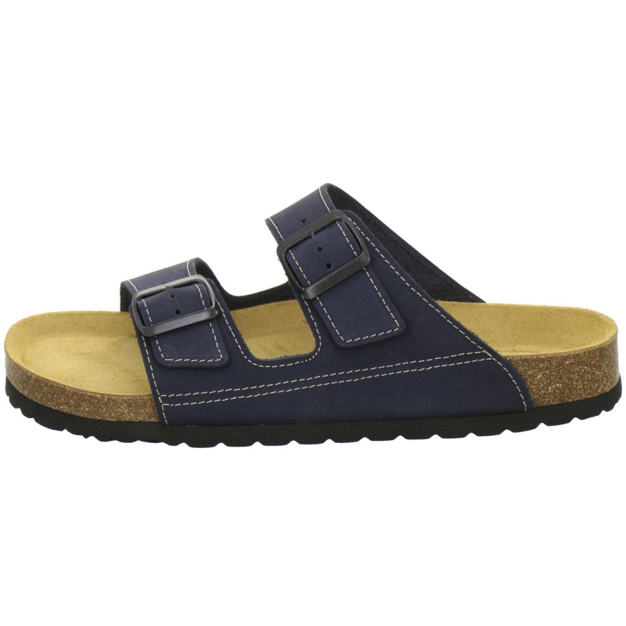 Herren AFS-Schuhe | Sandalen Herren Leder Blau Navy