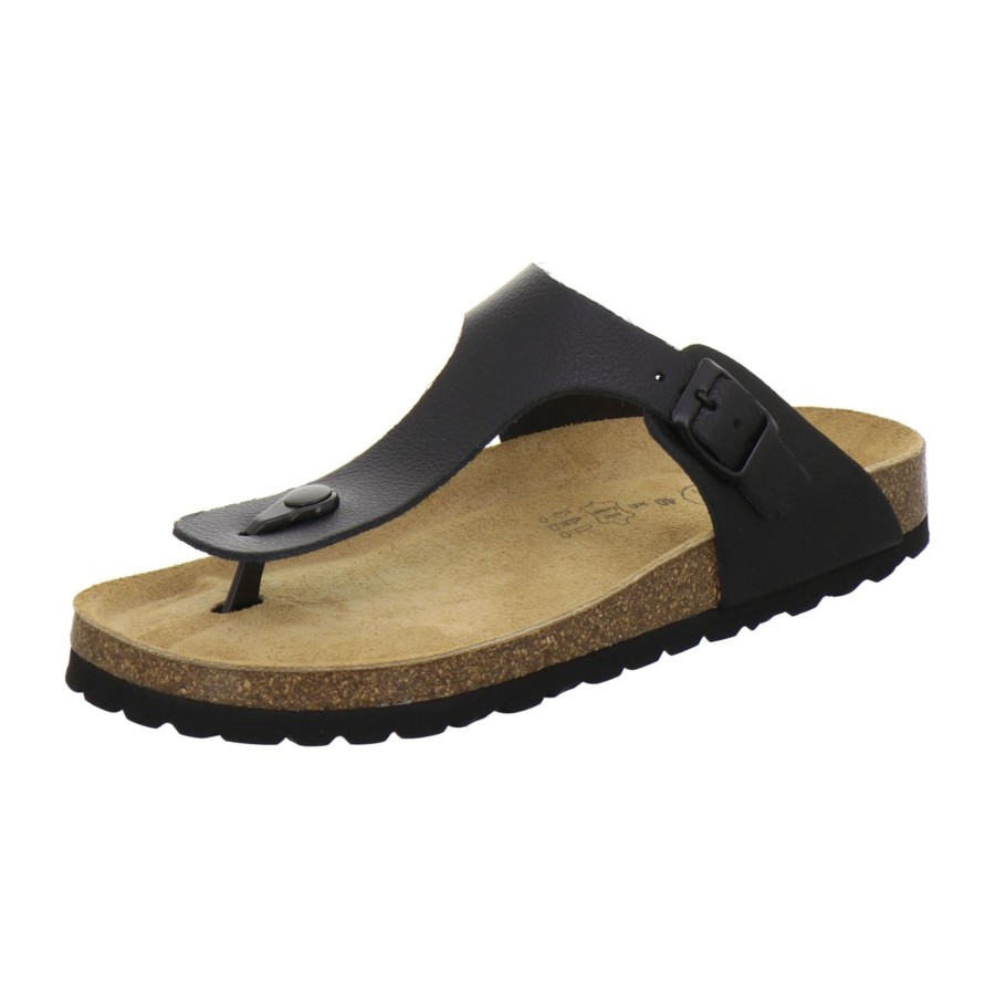 Herren AFS-Schuhe | Sandalen Herren Leder 310723 Schwarz