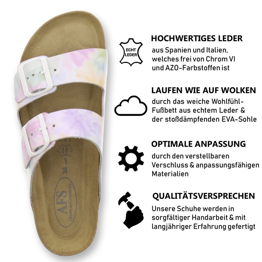 Frauen AFS-Schuhe | Pantoletten Damen Zweischnaller Ibiza